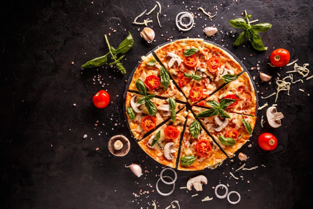 Pizza maison du restaurant Le Piano